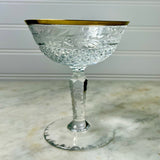 Vintage Marquis Champagne or Sherbet (Gold Trim)
by EBELING & REUSS