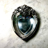 Vintage Wallace Silver Plated Heart Shaped bowl
