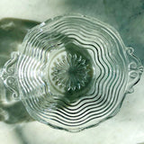 Vintage Pair of Anchor Hocking Glass Bowls - detailed
