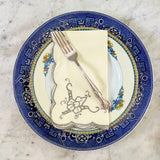 Vintage Madeira Dinner Napkin single