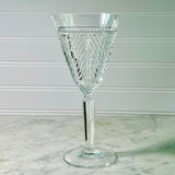 Vintage Ralph Lauren Herringbone Classic Red Wine - Set of 4