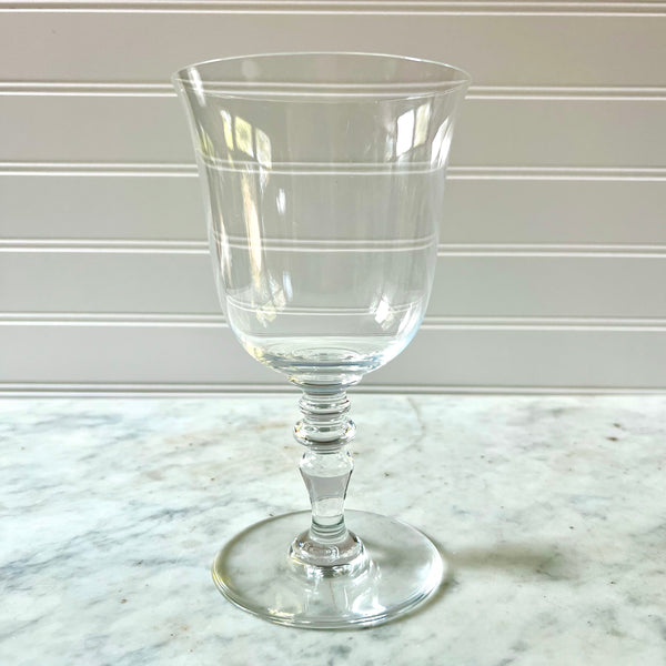 Vintage Baccarat Provence Tall Water Goblet