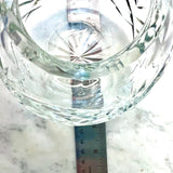 Vintage Godinger Crystal Rose Bowl