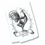 The Le Poulet Tea Towel - French Chicken