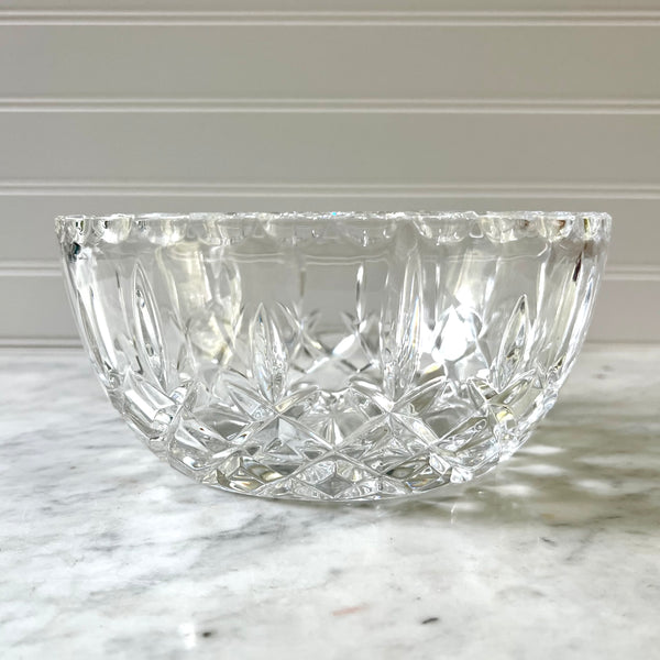 Vintage “Lismore” Crystal Bowl
