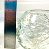 Vintage Godinger Crystal Rose Bowl