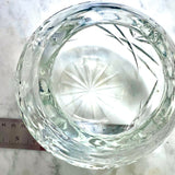 Vintage Godinger Crystal Rose Bowl