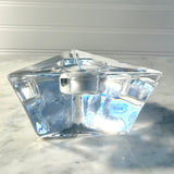 Vintage Orrefors Triangle Votive Candle Holder