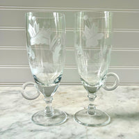 Pair of Vintage Irish Coffee Stems