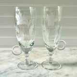 Pair of Vintage Irish Coffee Stems