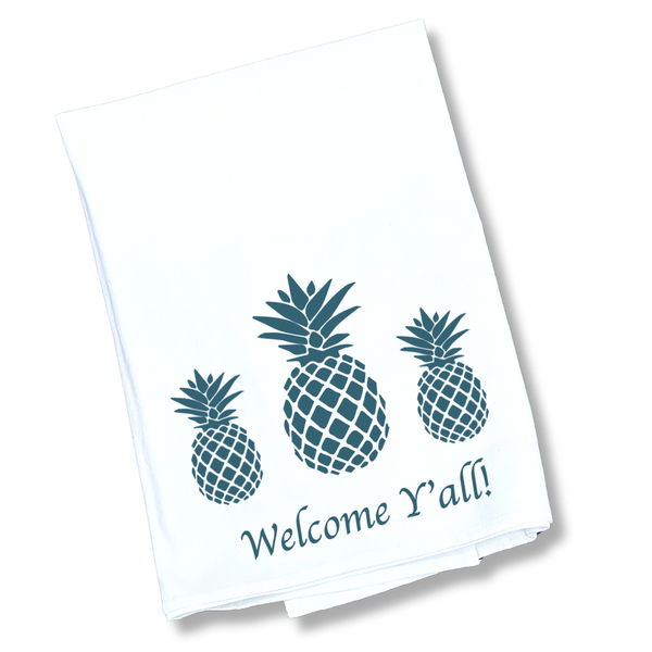 The Welcome Y’all Tea Towel