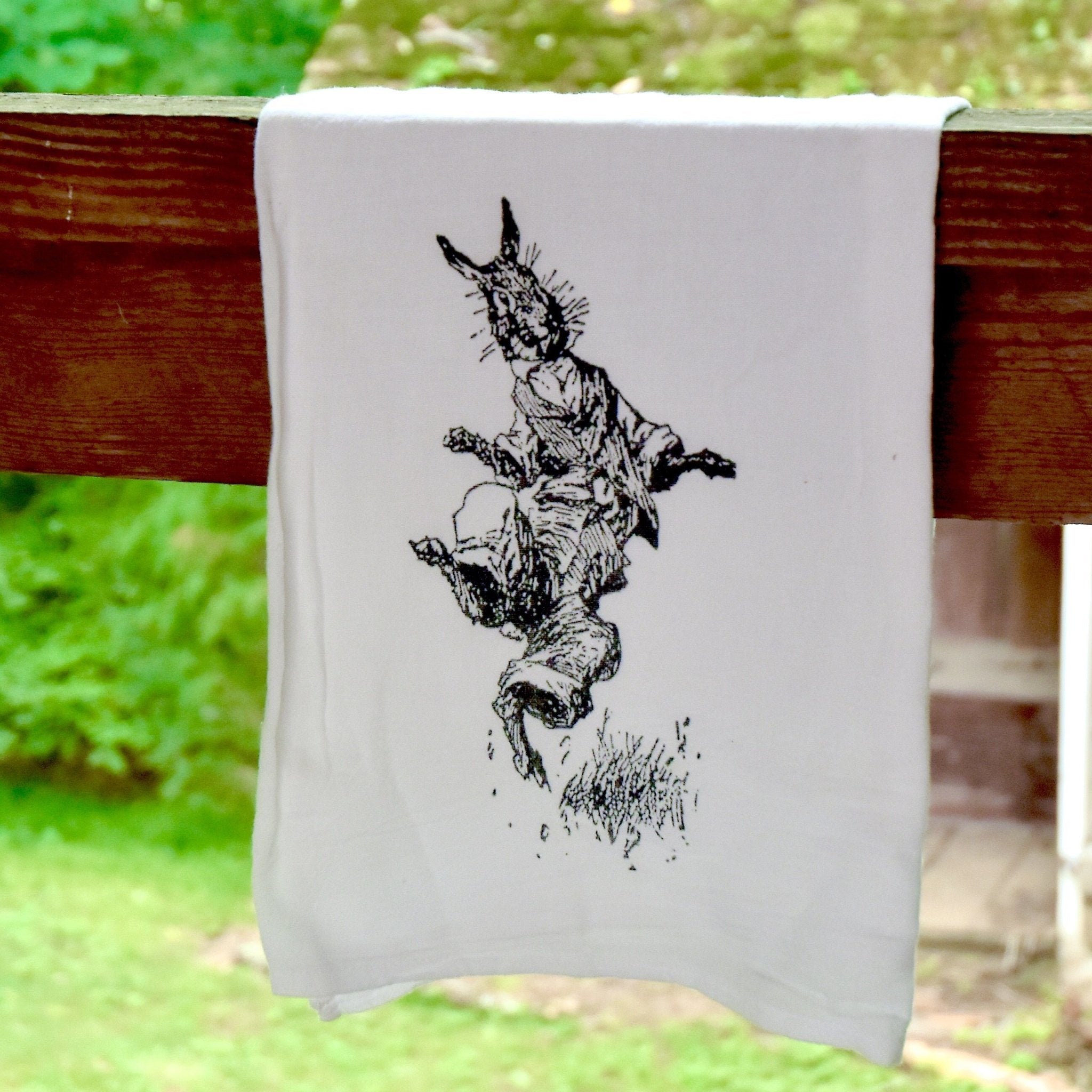 The Br'er Rabbit Tea Towel - Down South House & Home