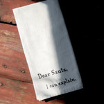 The Dear Santa Cotton Napkin - Down South House & Home
