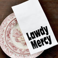 The Lawdy Mercy Cotton Napkin - Down South House & Home