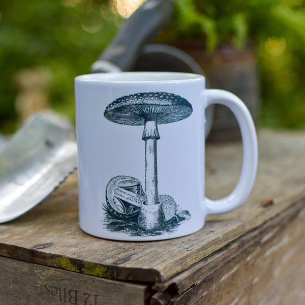 The Lovely Vintage Mushroom Coffee Mug - Down South House & Home