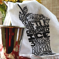 The Mint Julep Tea Towel - Down South House & Home