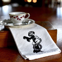 Miss Flora Goes Shopping Napkin - Down South House & Home